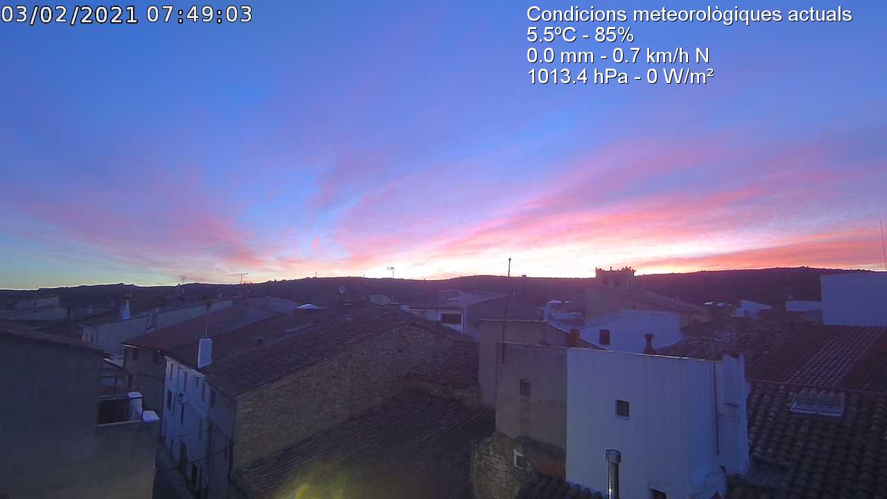 Càmera web Est- Catí (Castelló)