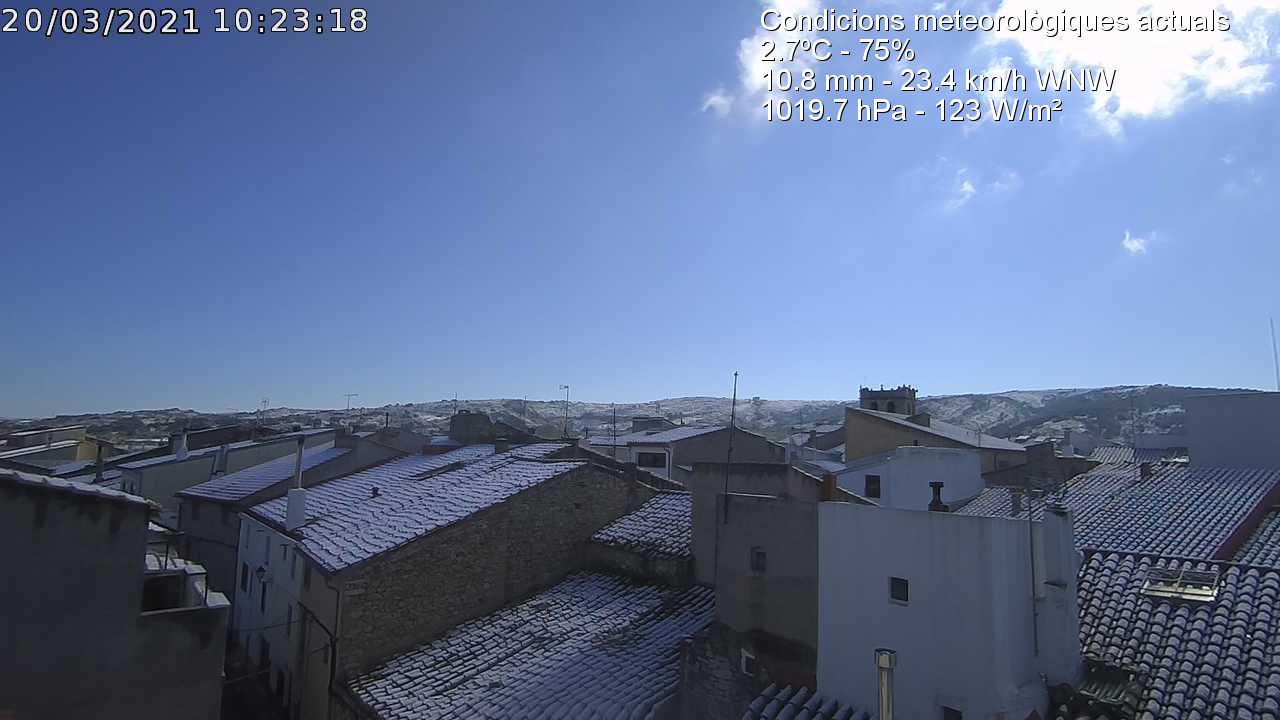Càmera web Est- Catí (Castelló)